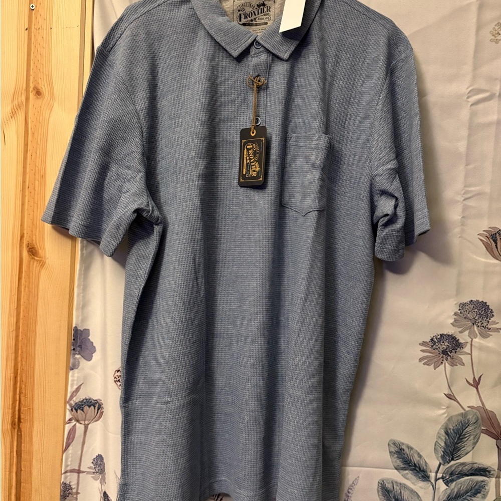 Weatherproof Blue Polo Shirt